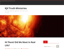 Tablet Screenshot of kjv-truth-ministries.org